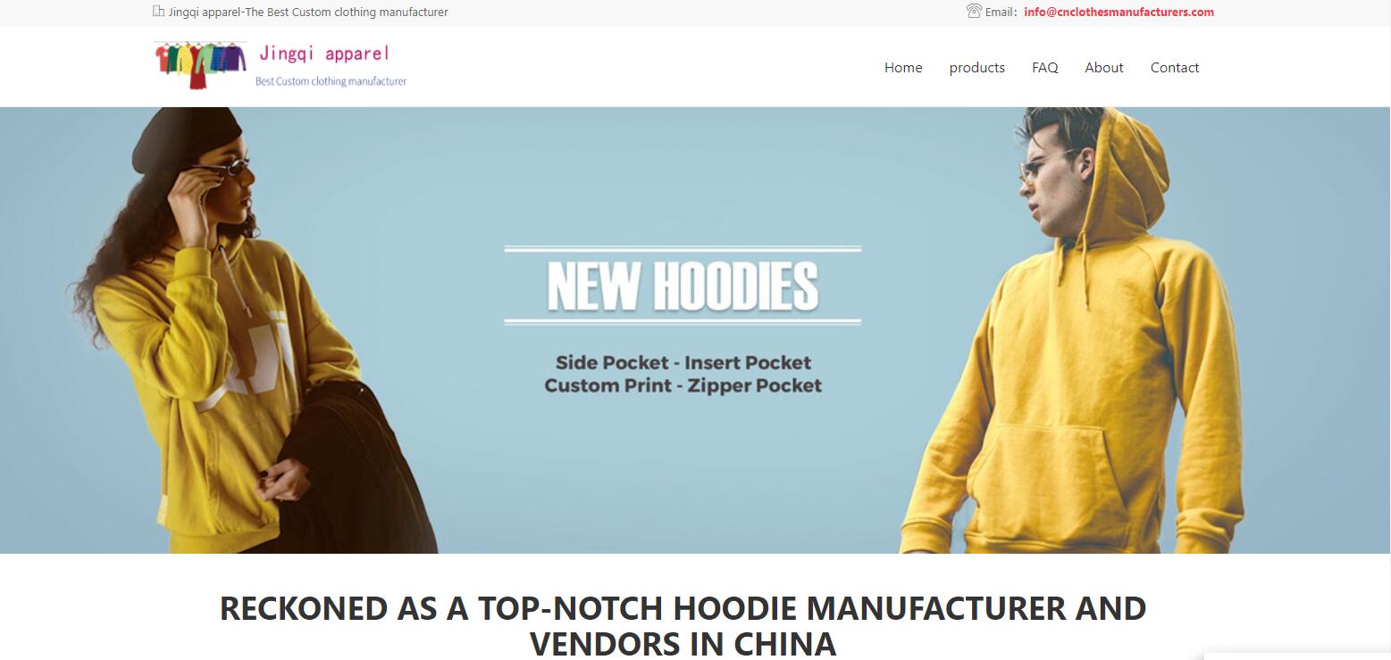 Top 5 Hoodie Manufacturers Factory In The World Jingqi Apparel