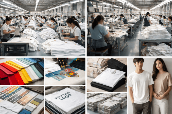 Private Label T-shirt Manufacturers with Low MOQ (China Guide for Startups)