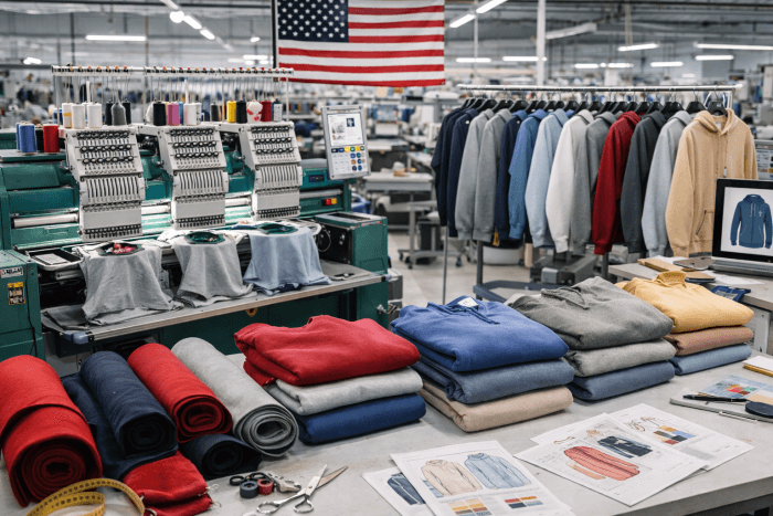 Top Sweatshirt Manufacturers in the USA