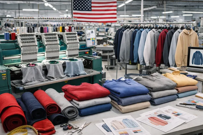 Top Sweatshirt Manufacturers in the USA: Complete Supplier Guide