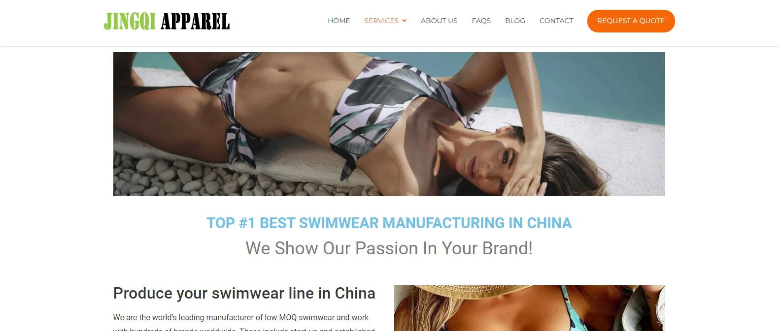 China Customized Drawstring Thong Swimwear Suppliers - Factory